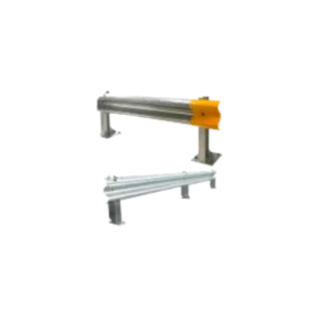 METAL W BEAM CRASH BARRIER